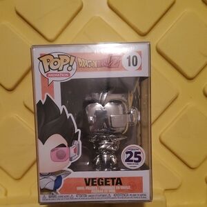 Dragonballz Vegeta #10 Silver Funko Pop